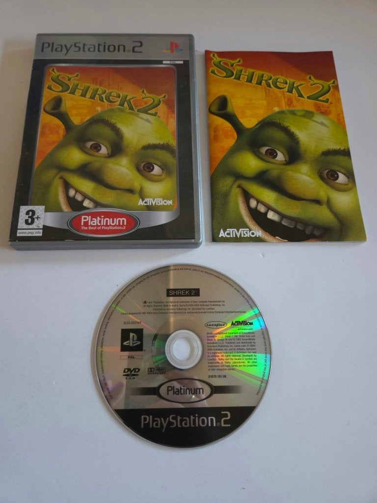 Playstation 2 (PS2) - Shrek 2  - 11589, Avontuur en Actie, 2 spelers, Ophalen of Verzenden, Zo goed als nieuw