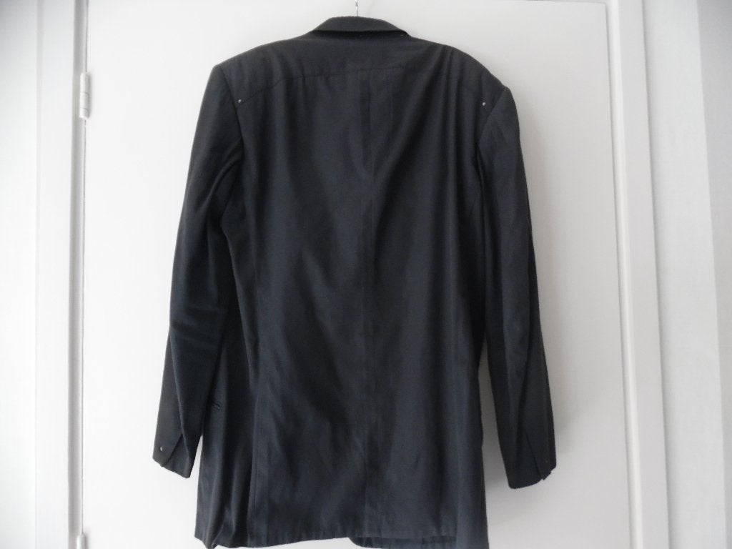 Zwart Sportief Colbert Italian style maat 48, Ophalen of Verzenden, Zo goed als nieuw, Maat 48/50 (M), Zwart