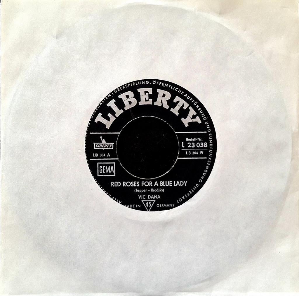 7"/SINGLE  VIC DANA - Red Roses For A Blue Lady, Ophalen of Verzenden, Gebruikt, Pop