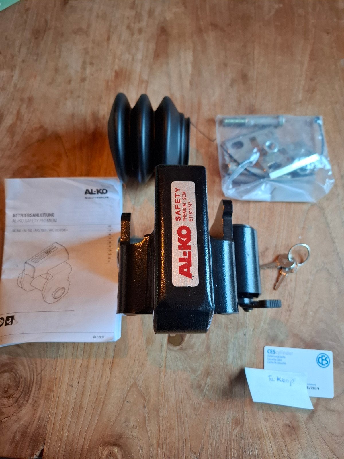 Alko Safety Premium AK 300/AKS 1300 SCM, Ophalen