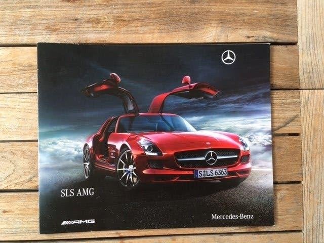 Mercedes-Benz   SLS    AMG Brochure     (Duits, 2009), Ophalen of Verzenden, Zo goed als nieuw, Mercedes