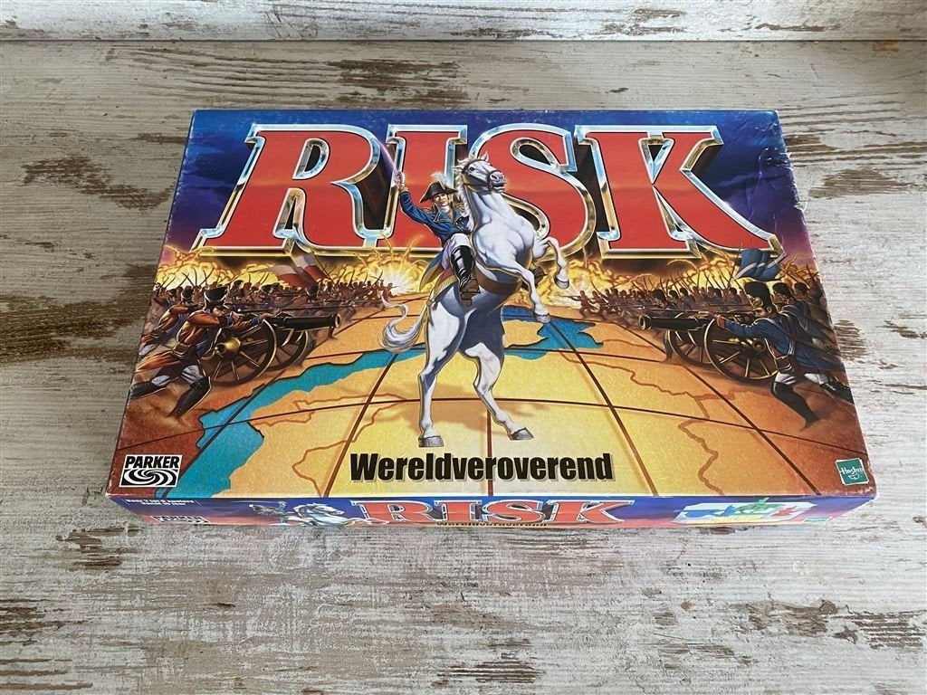 Risk wereldveroverend parker [s970], Hobby en Vrije tijd, Gezelschapsspellen | Bordspellen, Verzenden, Zo goed als nieuw