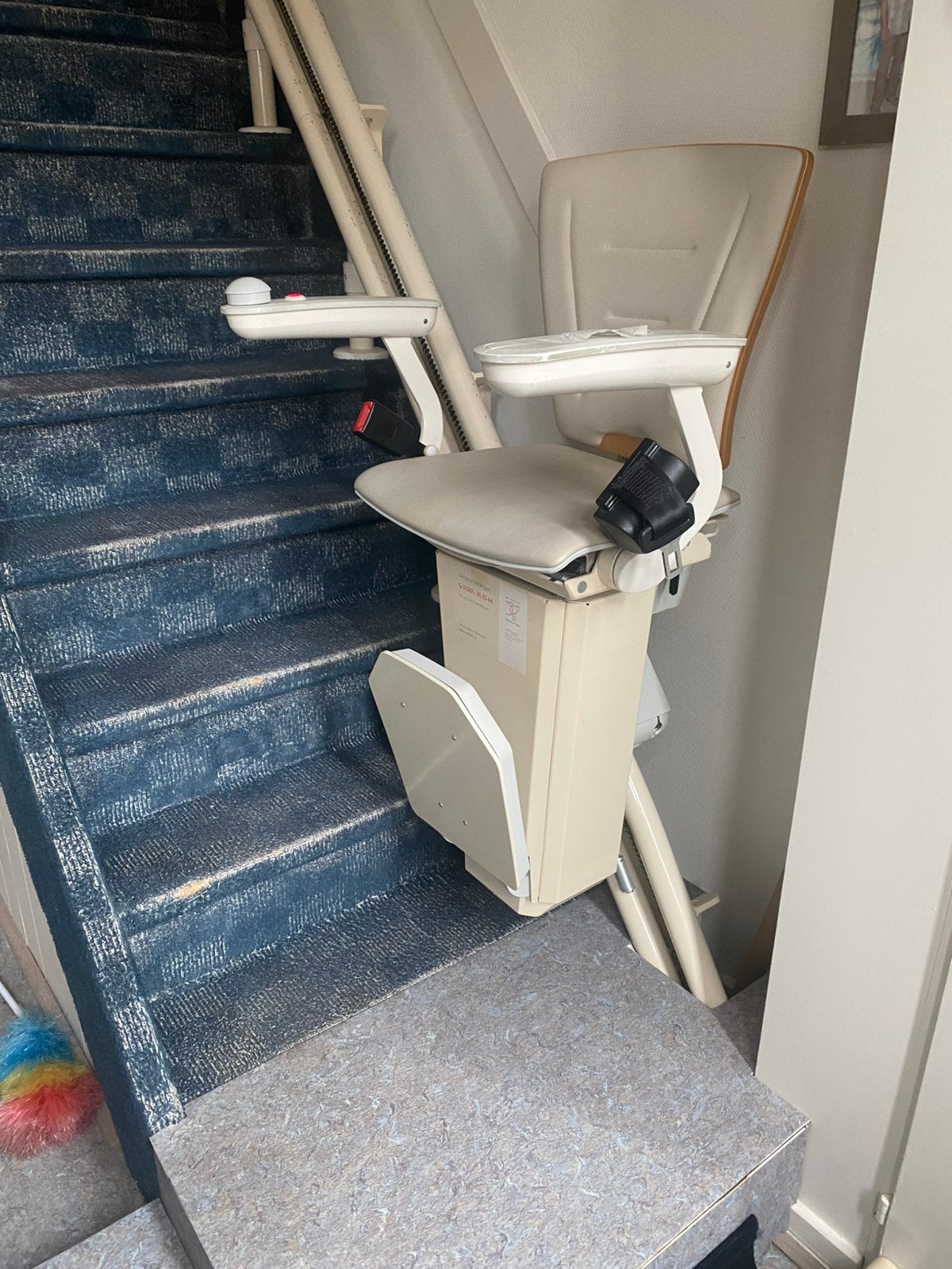 Traplift met linkse bocht, Diversen, Trapliften, Ophalen, Gebruikt, Met bocht