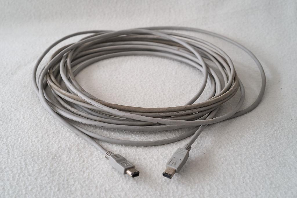 Firewire 400 kabel (10 mtr) Te Koop, Ophalen of Verzenden, Gebruikt