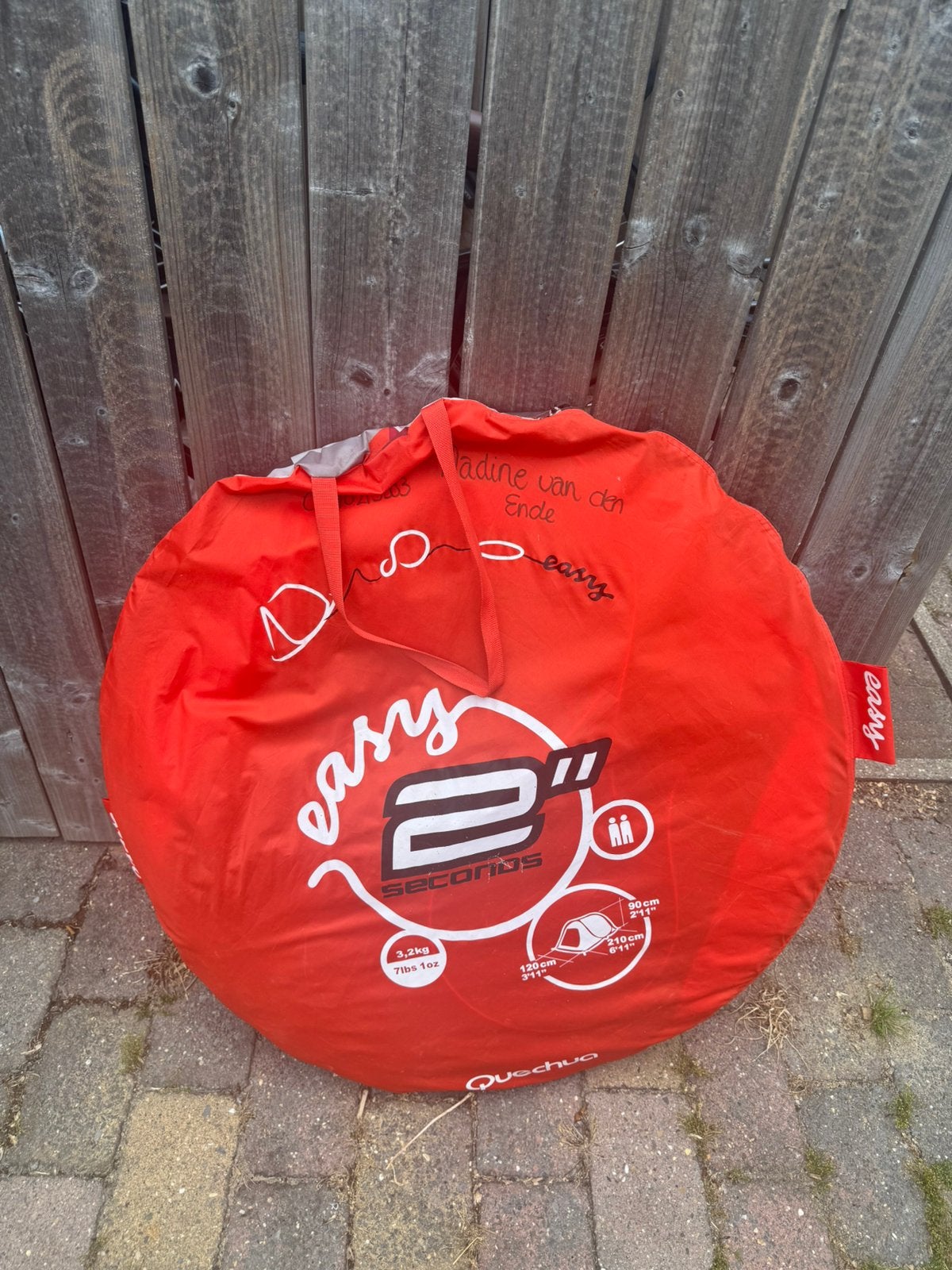 Pop-up tent, Ophalen, Gebruikt, Tot en met 2