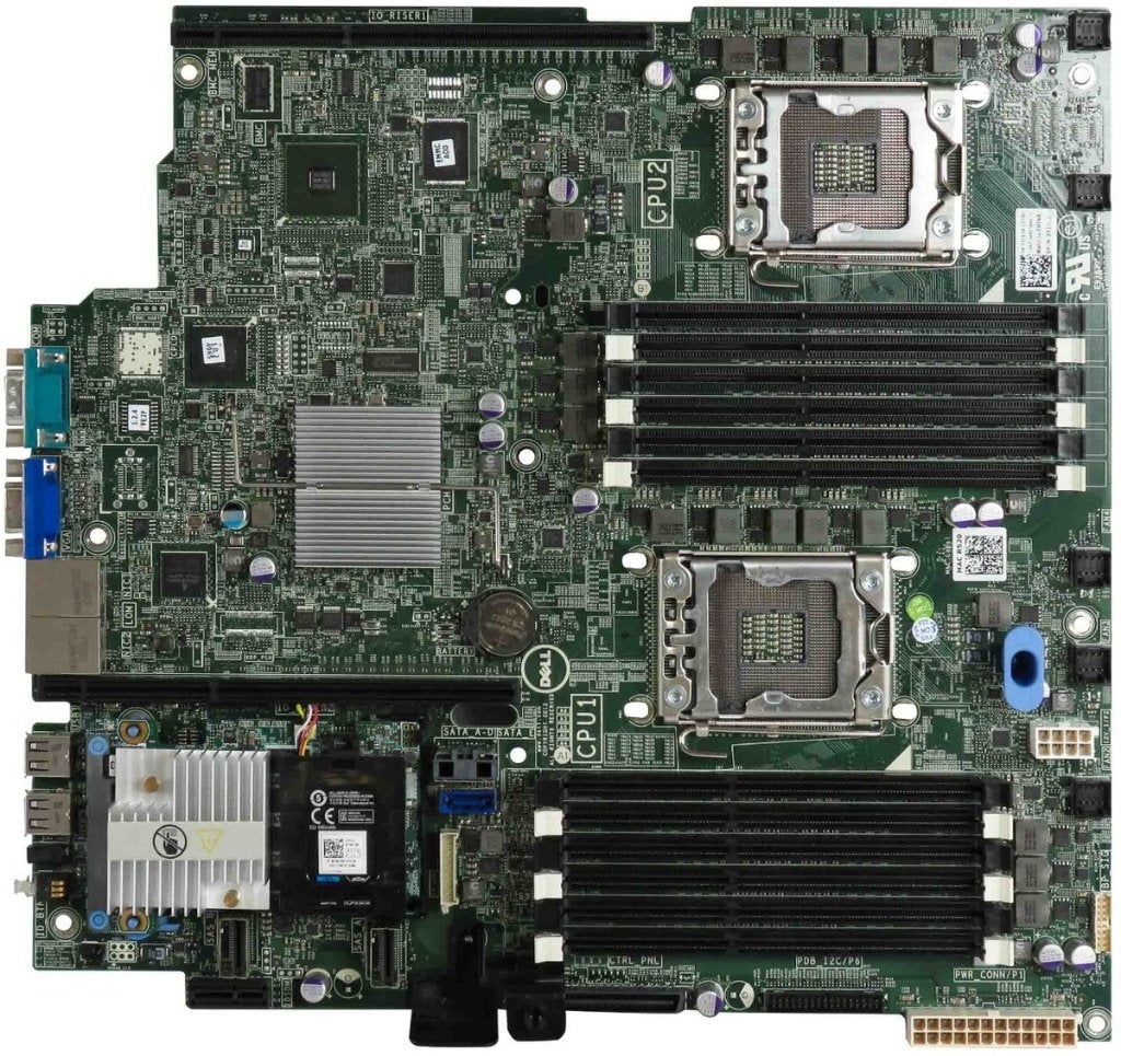 Dell Server Pn 051XDX Double CPU LGA1356 Motherboard, Computers en Software, Moederborden, Facturen@maascomputers.nl, DDR3, Ophalen of Verzenden