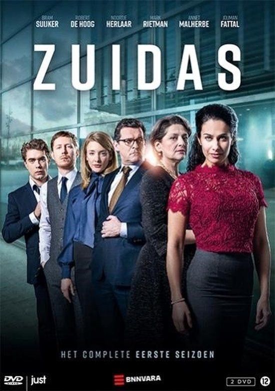 Zuidas (TV serie) 8 x 45 minuten, Vanaf 12 jaar, Ophalen of Verzenden, Zo goed als nieuw, Drama