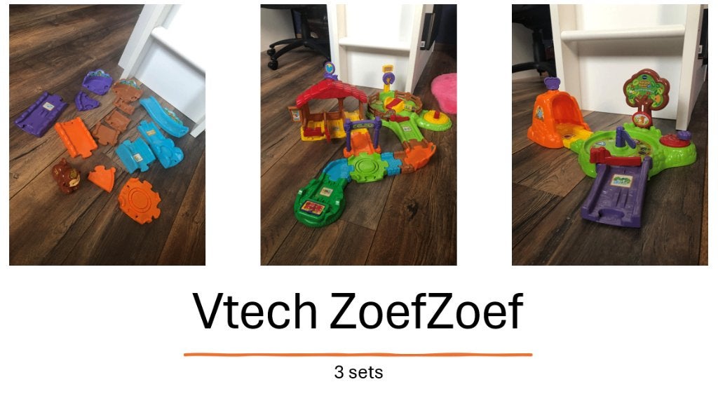 Vtech ZoefZoef | 3 sets, Ophalen of Verzenden, Gebruikt, 2 tot 4 jaar