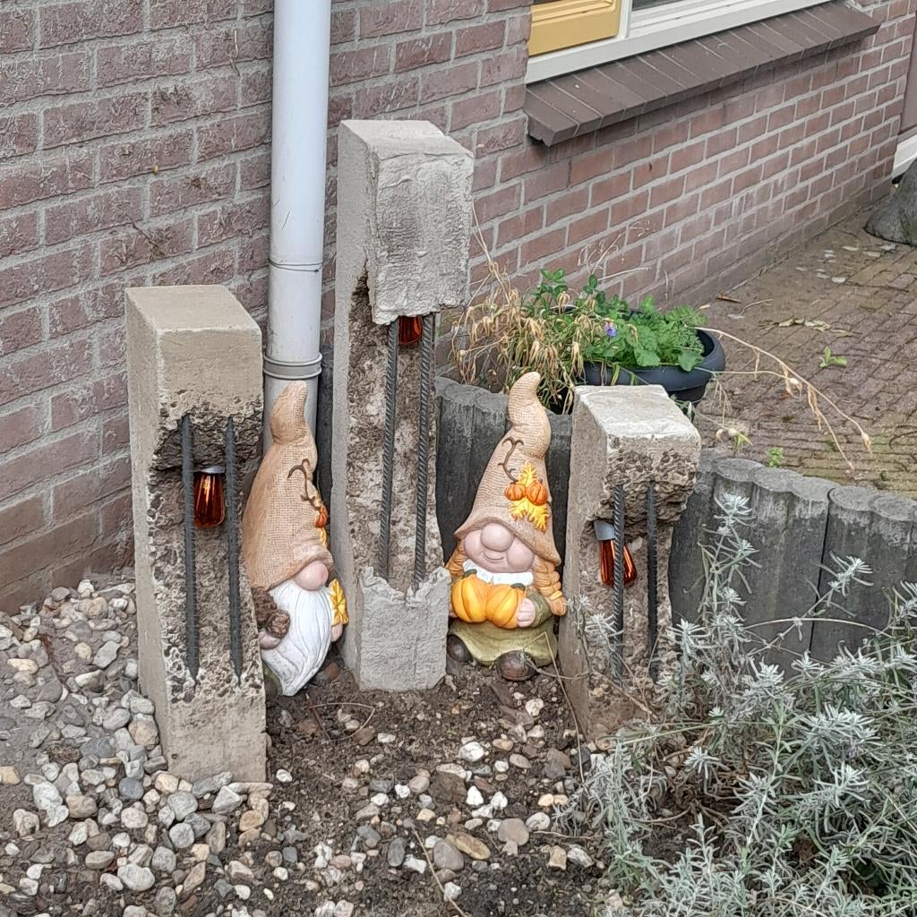 Betonnen Buitenverlichting, Ophalen, Zo goed als nieuw
