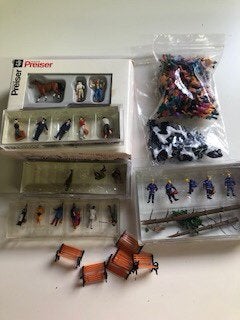Poppetjes en dieren modelbouw 1/87 HO, Ophalen, Zo goed als nieuw