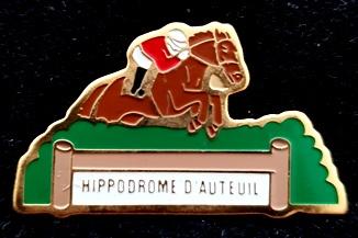 Hippodromo D'Auteuil pin, Verzenden, Nieuw, Sport, Speldje of Pin