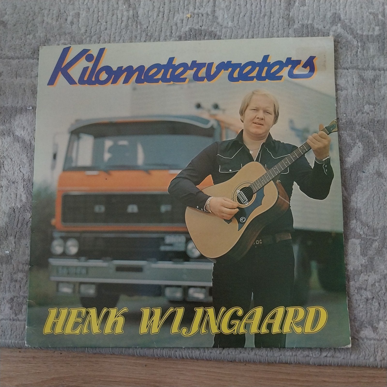 Henk Wijngaard - Kilometervreters LP (Pop, Levenslied), Cd's en Dvd's, LP, Ophalen of Verzenden, 12 inch, Gebruikt