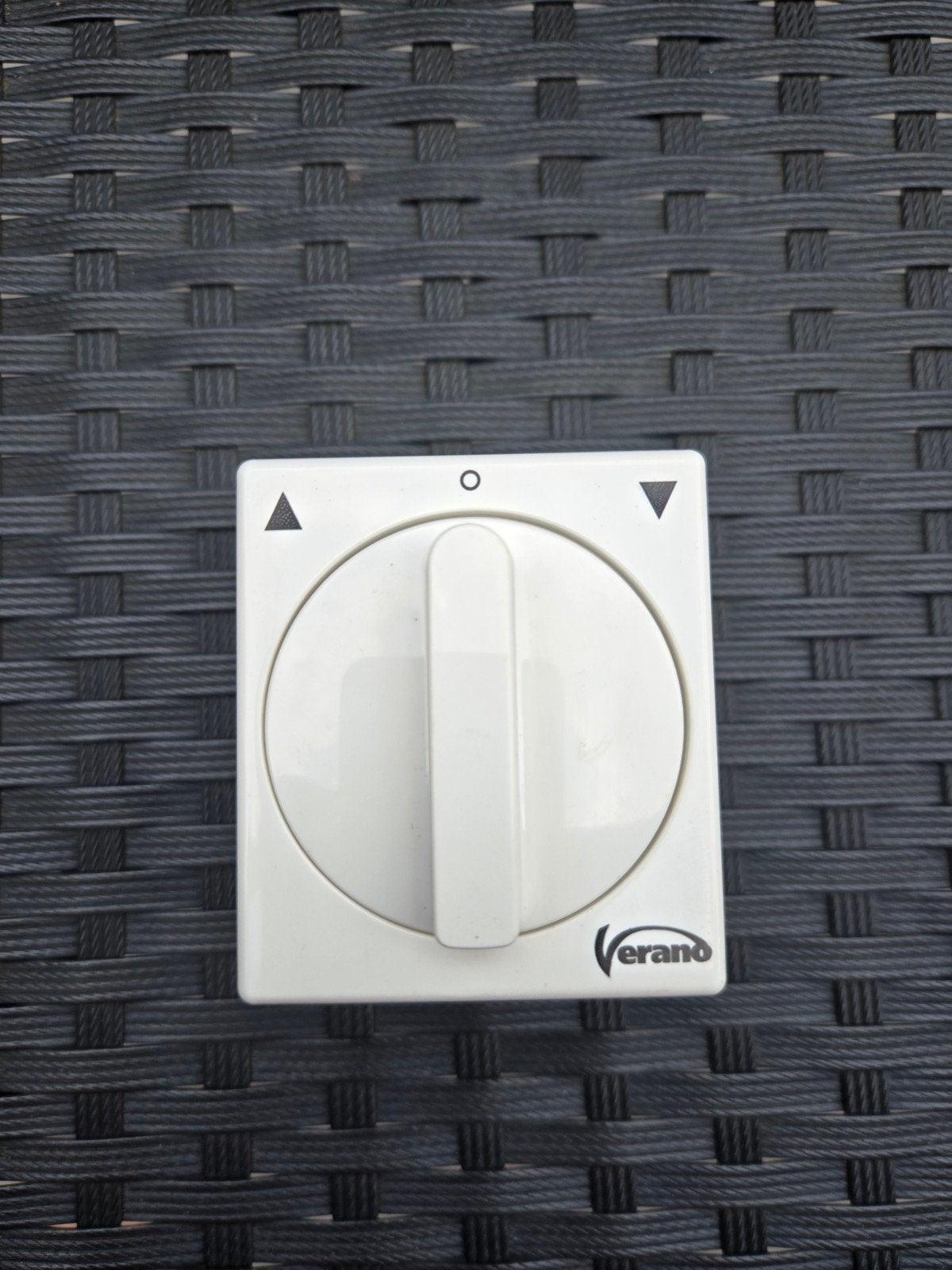 Nieuwe Verano opbouw draaischakelaar rolluik / zonwering, Doe-het-zelf en Verbouw, Rolluiken, Ophalen, Nieuw, Wit, Minder dan 100 cm