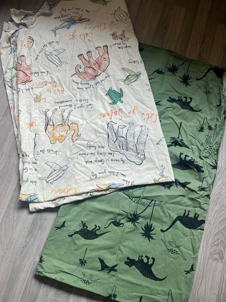 Wehkamp Home Katoenen Beddengoed Safari & Dino, Jongetje of Meisje, Dekbedovertrek, Ophalen of Verzenden, Zo goed als nieuw