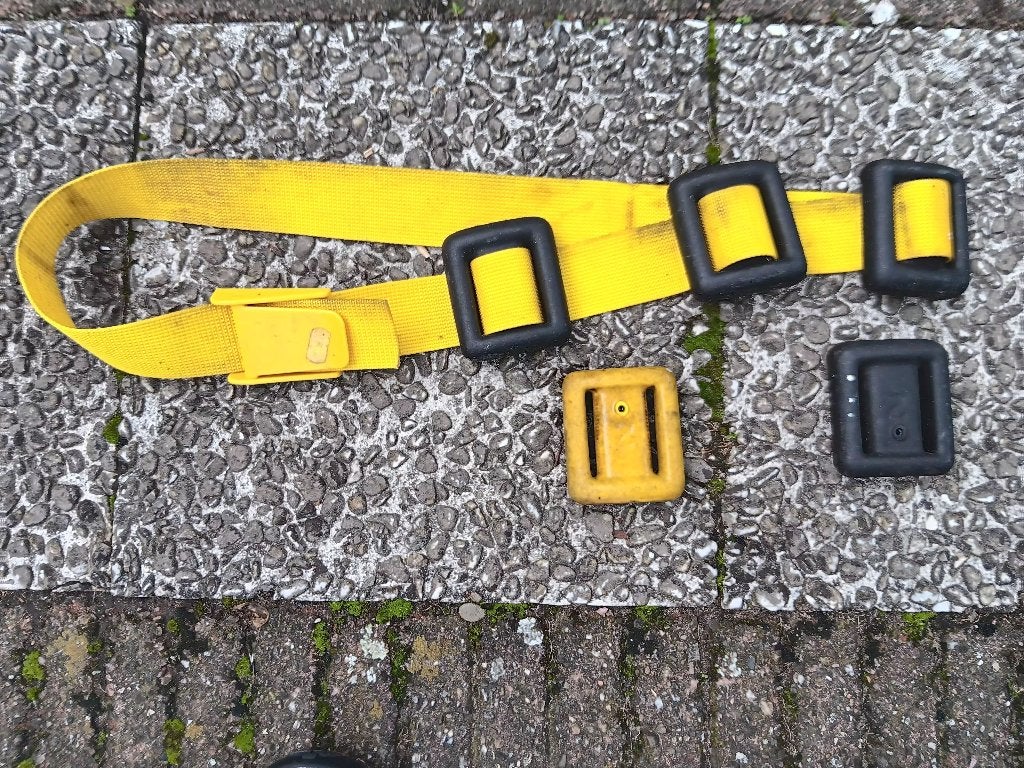 Loodgordel, Watersport en Boten, Duiken, Ophalen of Verzenden, Gebruikt, Lood of Loodgordel