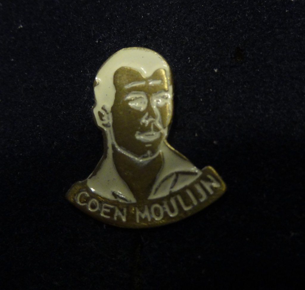 Coen Moulijn Wit Speldje, Verzenden, Gebruikt, Overige onderwerpen, Speldje of Pin