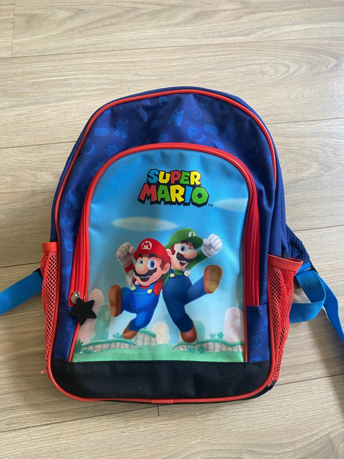 Super Mario Rugzak - Goede Staat, Sieraden, Tassen en Uiterlijk, Tassen | Rugtassen, Gebruikt, Disney of Dora, 25 tot 40 cm, Ophalen of Verzenden