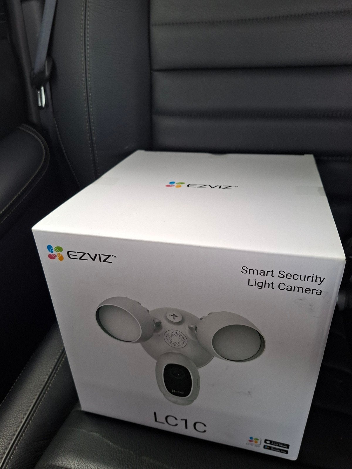 4x EZVIZ LC1C Smart Beveiligingscamera met Verlichting, Audio, Tv en Foto, Videobewaking, Ophalen, Nieuw, Buitencamera