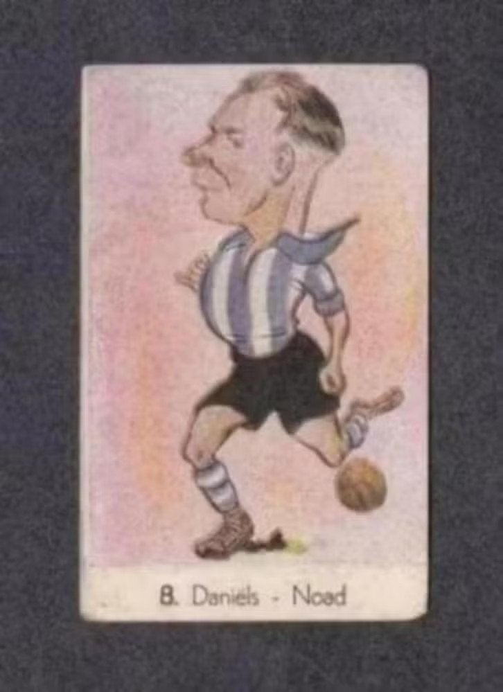 Voetbalplaatje Daniëls NOAD Tilburg 1949., Verzamelen, Ophalen of Verzenden, Zo goed als nieuw