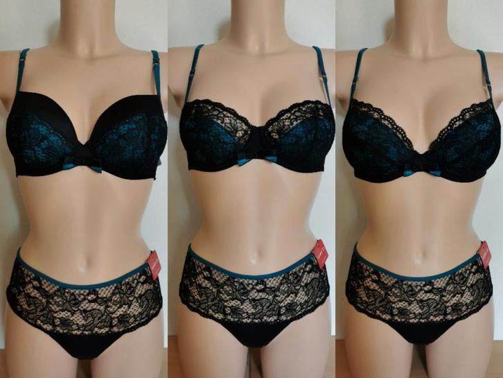 Nieuw marie jo bh aida 70b 80b 70c 80c 70d 75d 75e, Kleding | Dames, Ondergoed en Lingerie, ., Zwart, Ophalen of Verzenden, BH