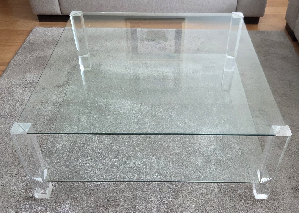 Salontafel, Ophalen, Vierkant, Zo goed als nieuw, 5 – 50