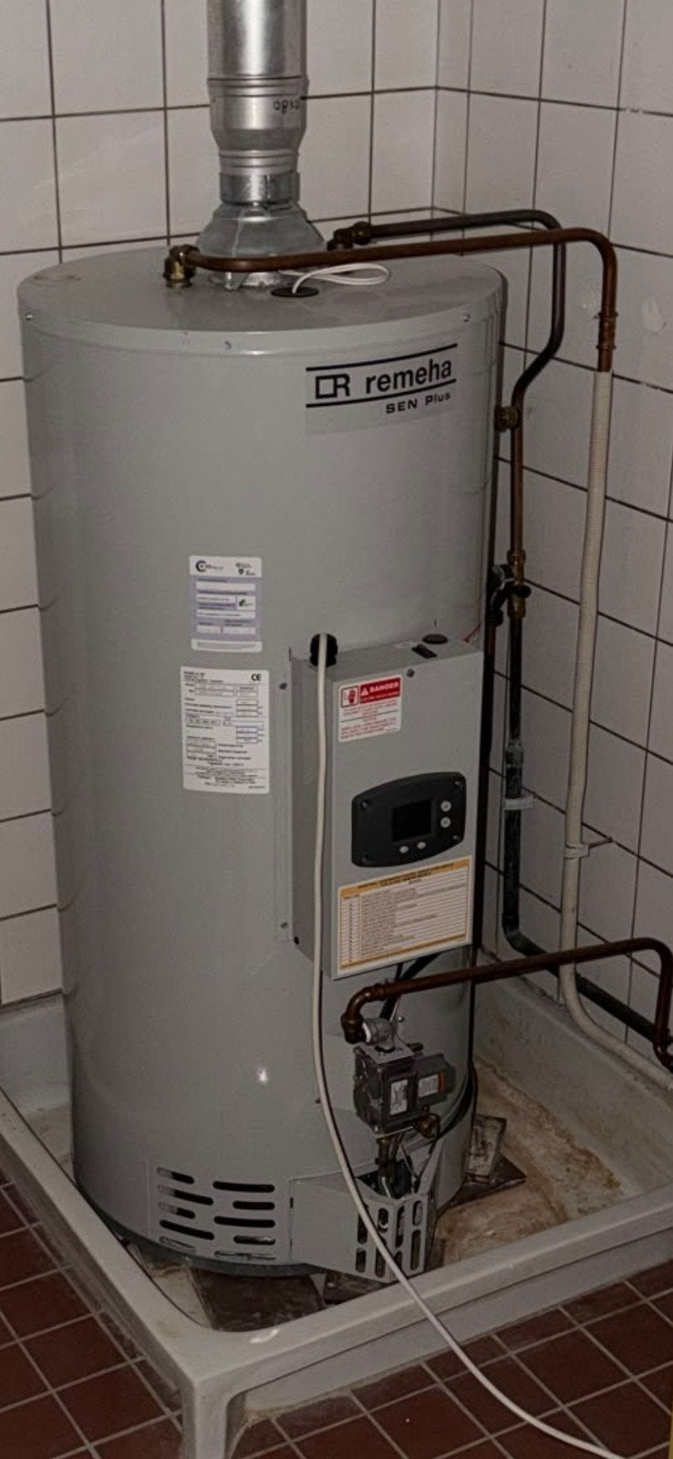 Remeha SEN 150 Plus boiler uit 2021, Gebruikt, Aardgas, 100 liter of meer, 3 t/m 5 jaar oud