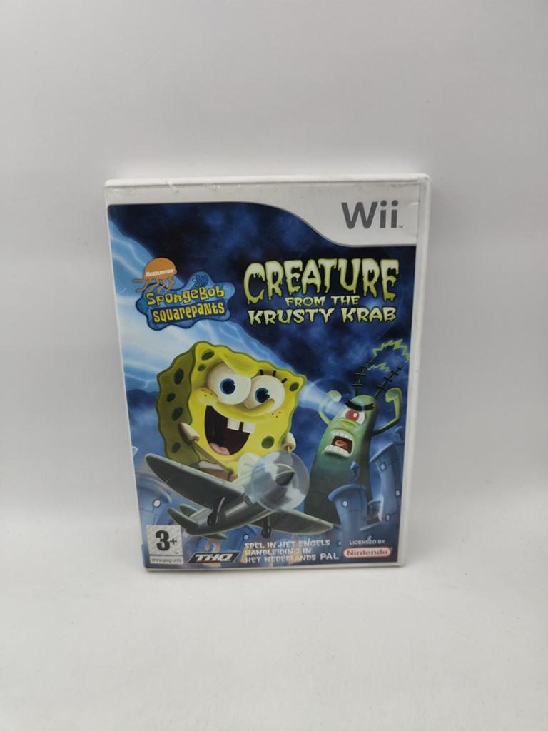 SpongeBob SquarePants: Creature from the Krusty Krab Wii, Avontuur en Actie, THQ, 1 speler, Onbekend