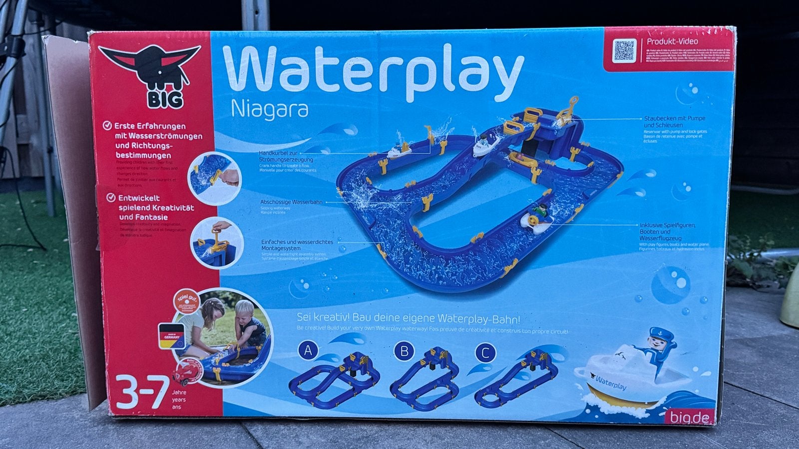 BIG Waterplay Niagara Waterbaan, Ophalen of Verzenden, Zo goed als nieuw