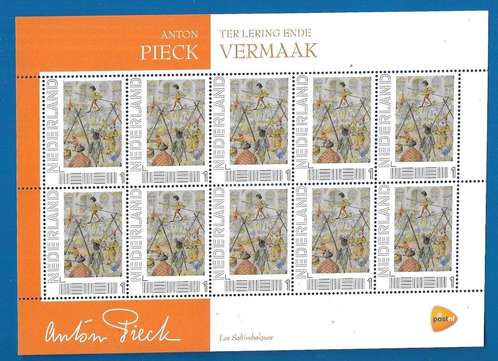 NVPH 2751 Anton Pieck - Ter Lering Ende Vermaak 2012, Verzenden, Na 1940, Postfris