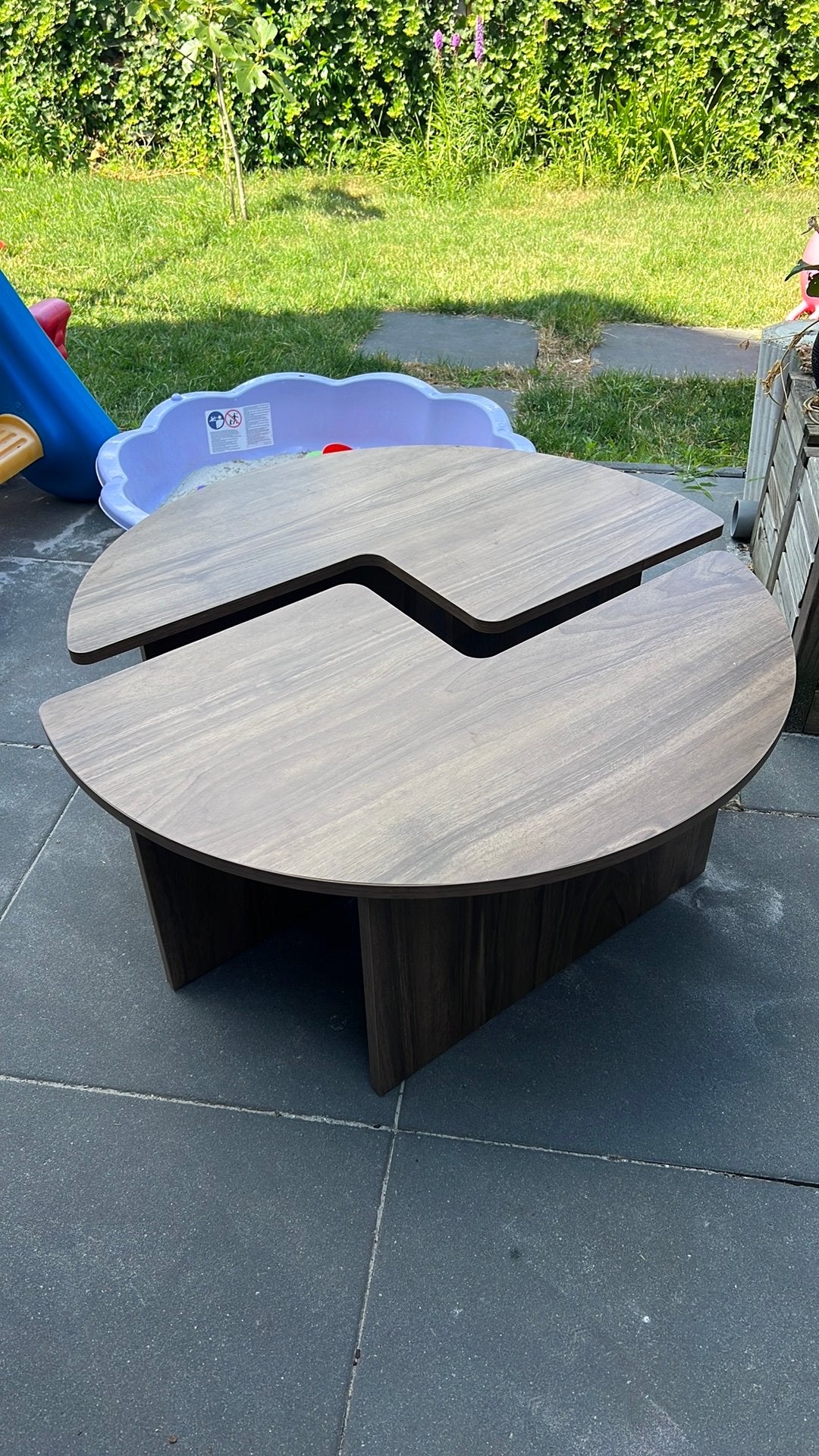 Koffietafel 90cm x 40cm, Ophalen, Gebruikt, Overige materialen, Rond