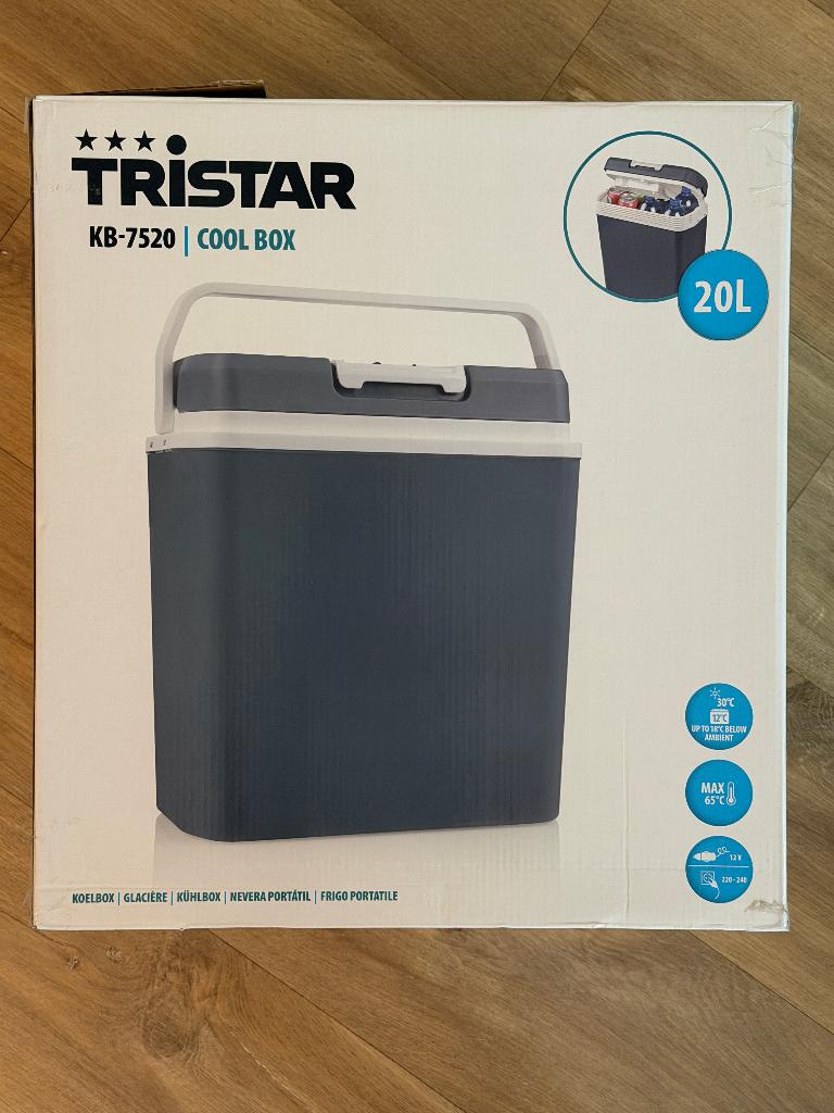 Tristar KB-7520 koelbox 20L, Caravans en Kamperen, Koelboxen, Ophalen, Zo goed als nieuw, Koelbox, Elektrisch