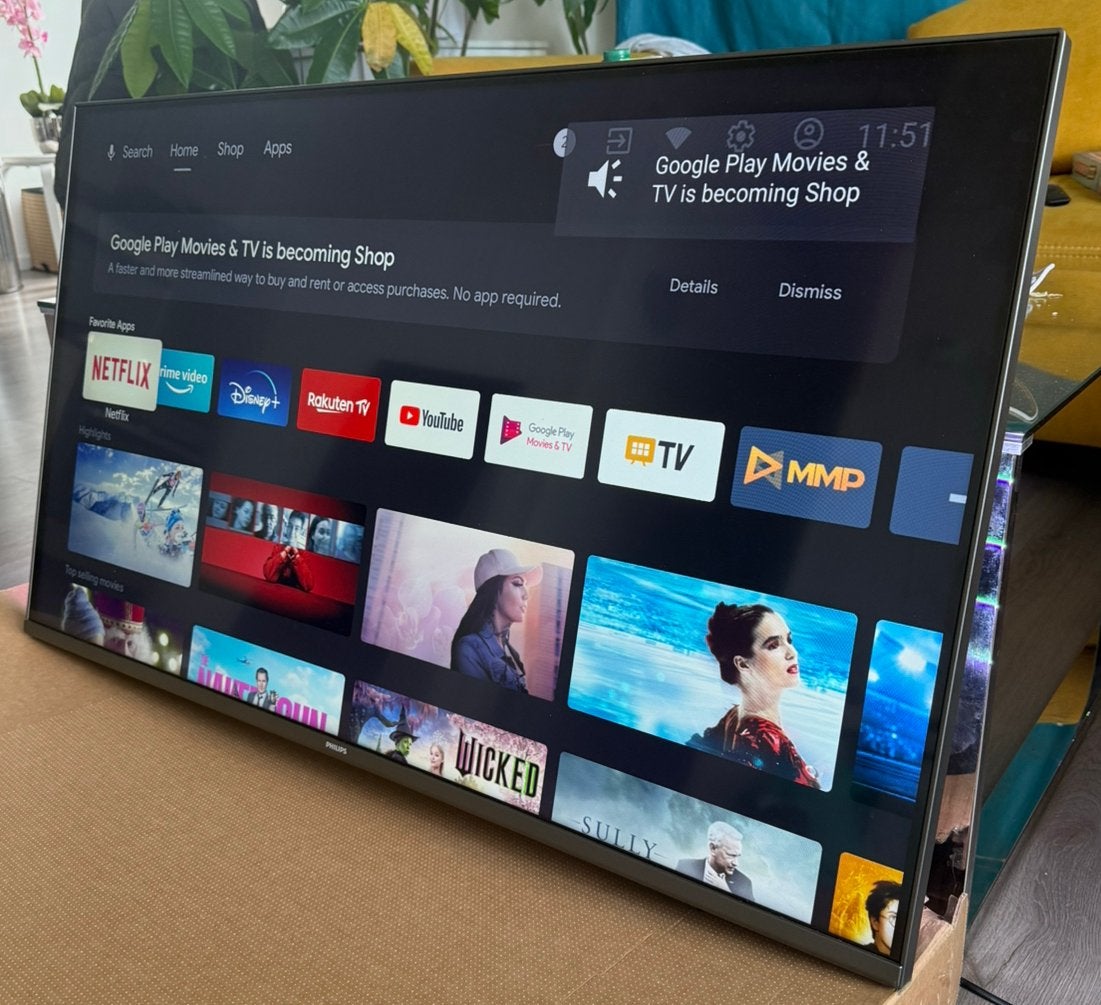 Te koop philips smart tv 43” inches met amblight werkt goed, Audio, Tv en Foto, Televisies, Philips, 50 Hz, Ophalen of Verzenden
