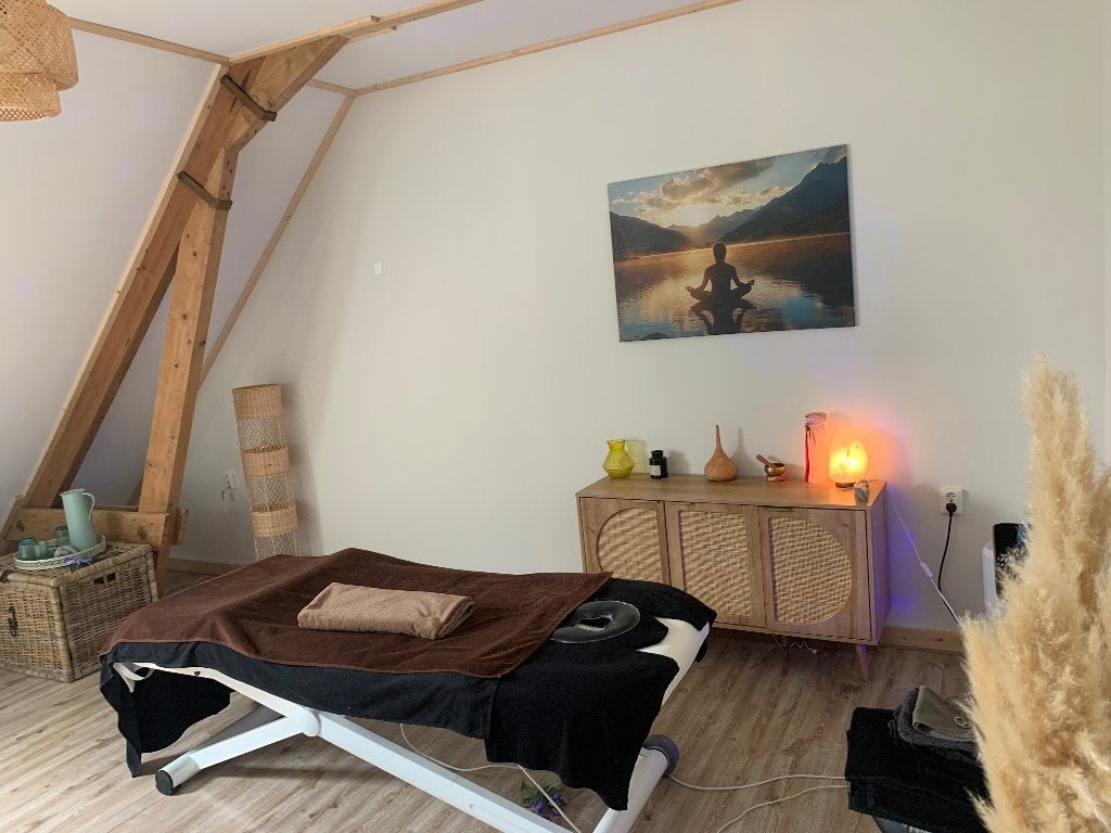 Massagetafel, Sport en Fitness, Massageproducten, Ophalen, Zo goed als nieuw, Massagetafel