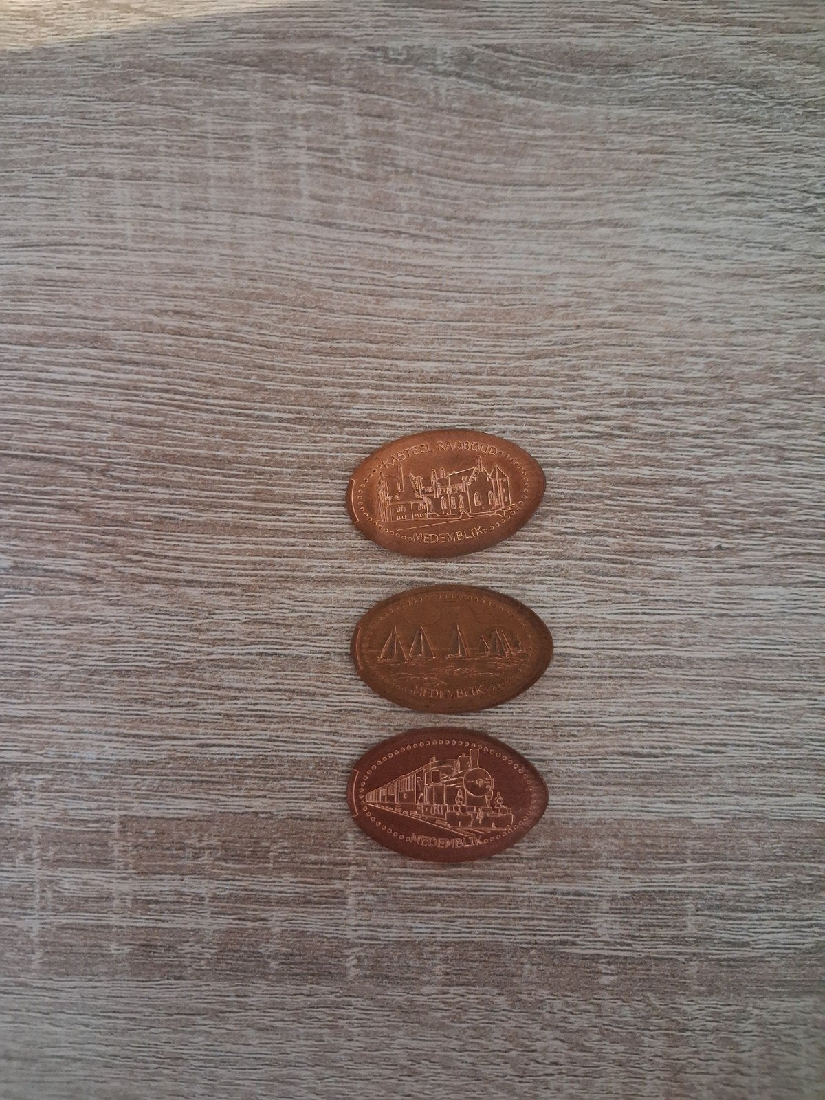 Pressed Penny set Medemblik  Euroscope, Ophalen of Verzenden, Buitenland, Munten