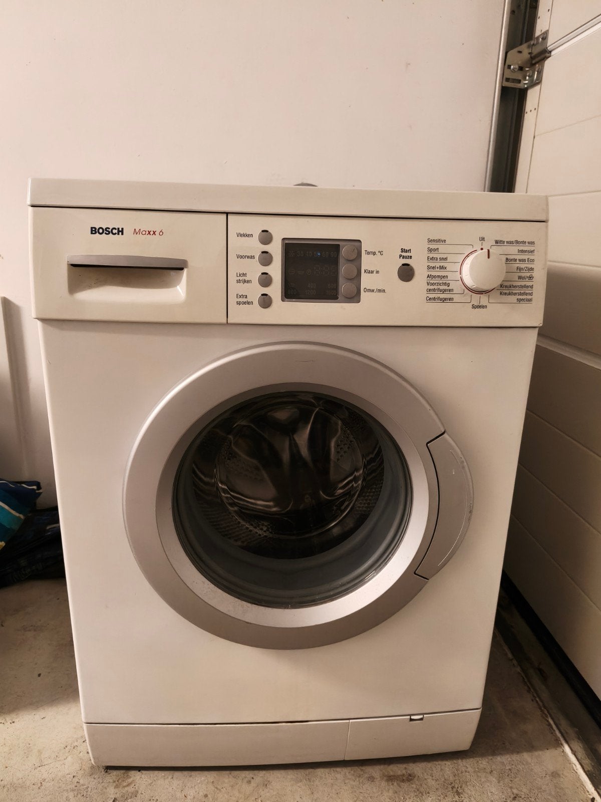 Bosch Maxx 6 Wasmachine - Gratis af te halen, Ophalen, Gebruikt, Wolwasprogramma, Voorlader