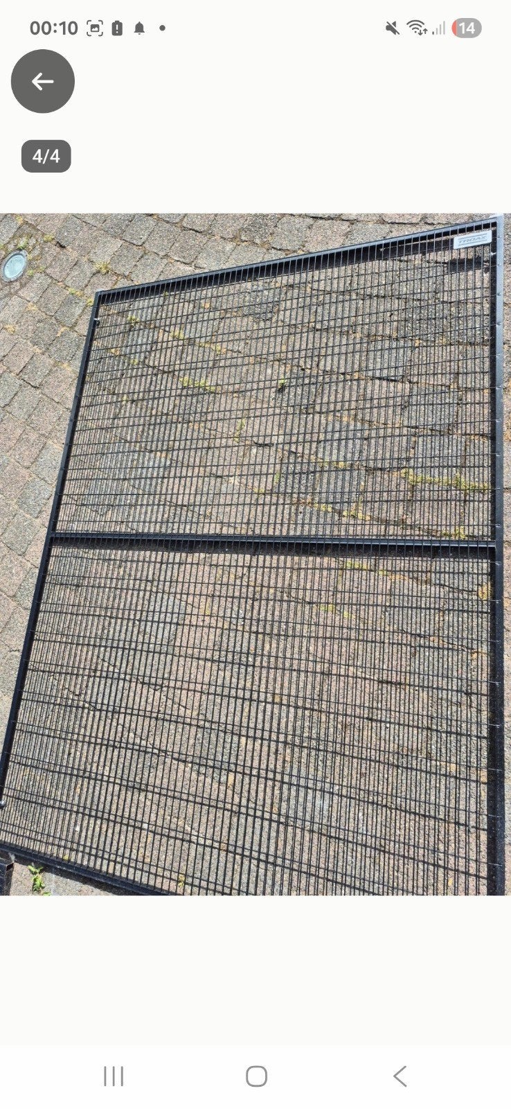 4 Troax veiligheidspanelen met slot - diverse afmetingen, Tuin en Terras, Gaas en Draad, Ophalen of Verzenden, Minder dan 10 meter