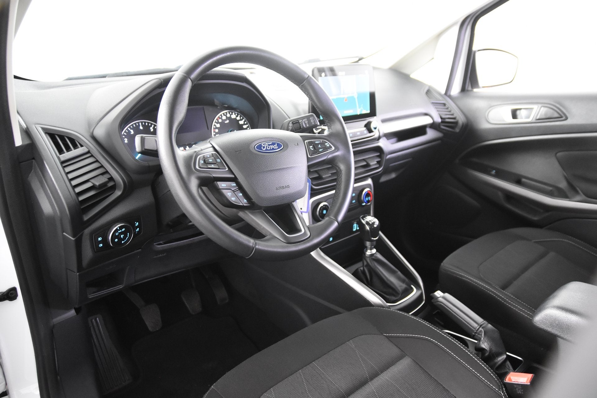 Ford EcoSport 1.0 EcoBoost Ultimate *1ste Eigenaar*Navigatie, Stof, Gebruikt, Ecosport, Wit