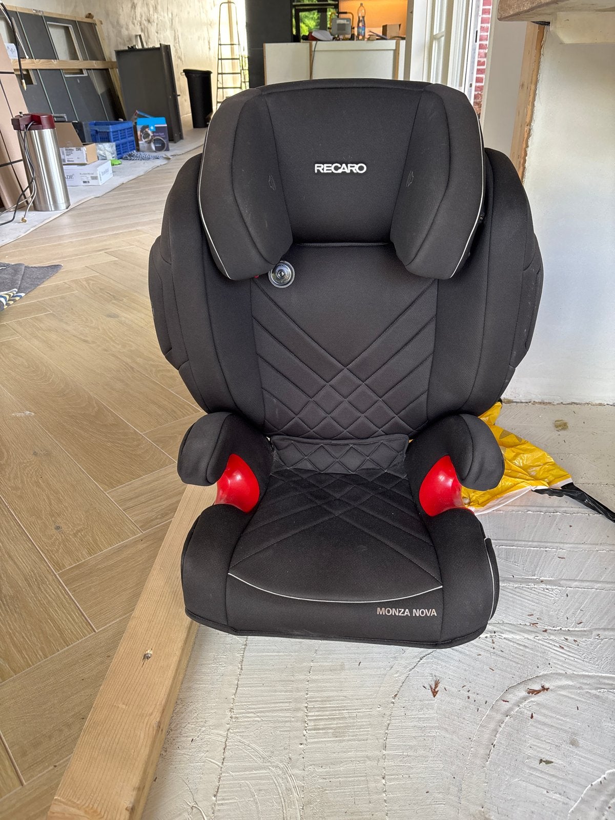 Recaro Monza Nova autostoel - Zwart, Autogordel, 15 t/m 36 kg, Verstelbare rugleuning, Zo goed als nieuw