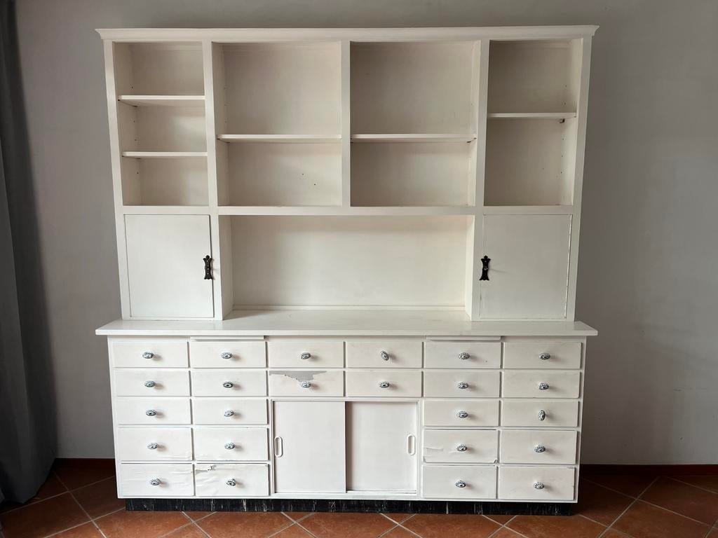 Apothekers kast  / buffet kast vintage, Ophalen, Gebruikt, 200 cm of meer, 200 cm of meer