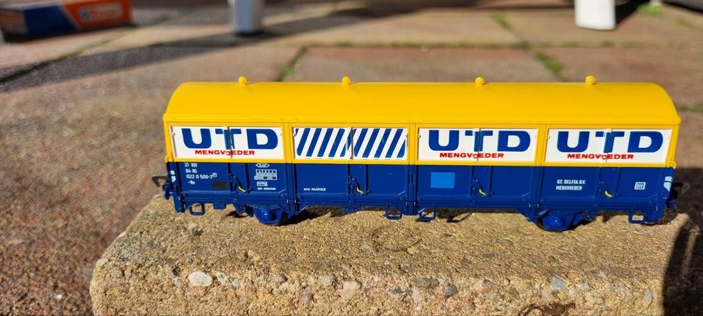 Roco UTD goederenwagon, Gelijkstroom, Wagon, Ophalen of Verzenden, Zo goed als nieuw