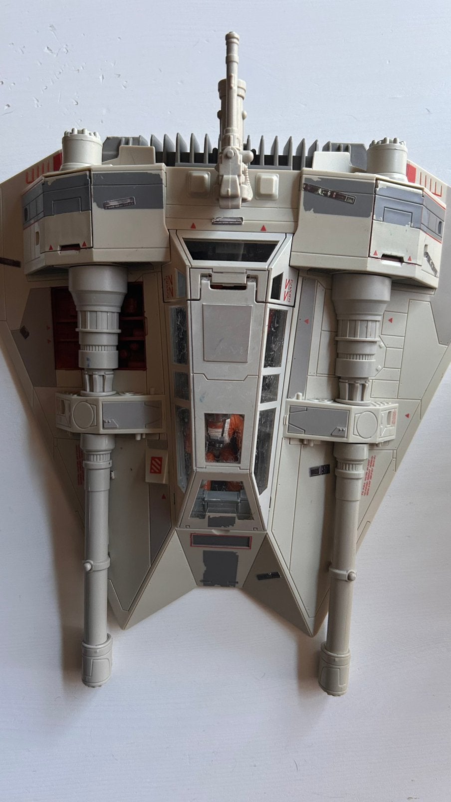 StarWars Snow-Land-Speeder met 2poppentjes 3,5 inch, Ophalen of Verzenden, Zo goed als nieuw, Actiefiguurtje