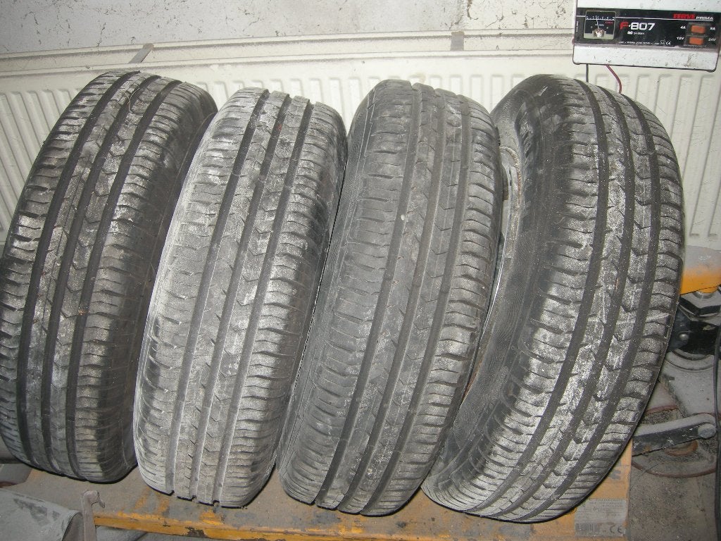 banden met velgen volvo 240, Ophalen, 14 inch, Gebruikt, 185 mm