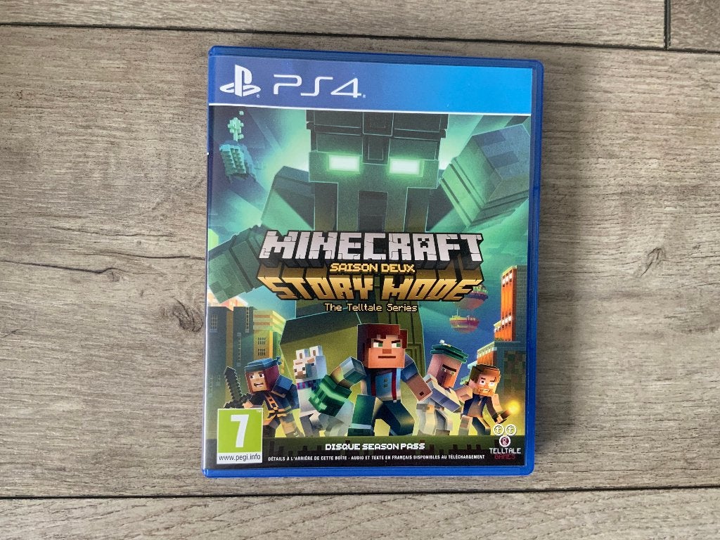 Playstation 4 - Minecraft Story Mode Season 2 PS4, Spelcomputers en Games, Avontuur en Actie, 1 speler, Ophalen of Verzenden, Zo goed als nieuw