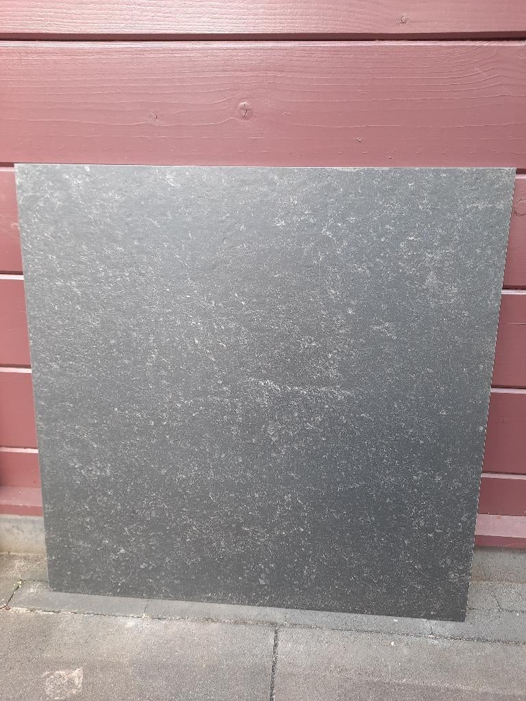 Porcelanosa Verbier Black 60x60cm..nieuw 4 stuks, Ophalen, 60 cm of meer, Nieuw, Minder dan 5 m²