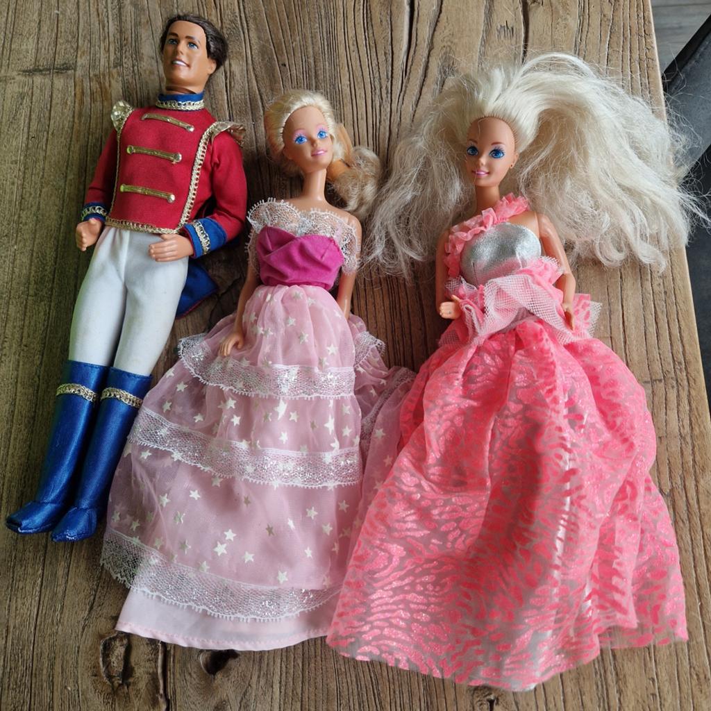 Barbie en notenkraker Ken, Ophalen of Verzenden, Gebruikt, Barbie