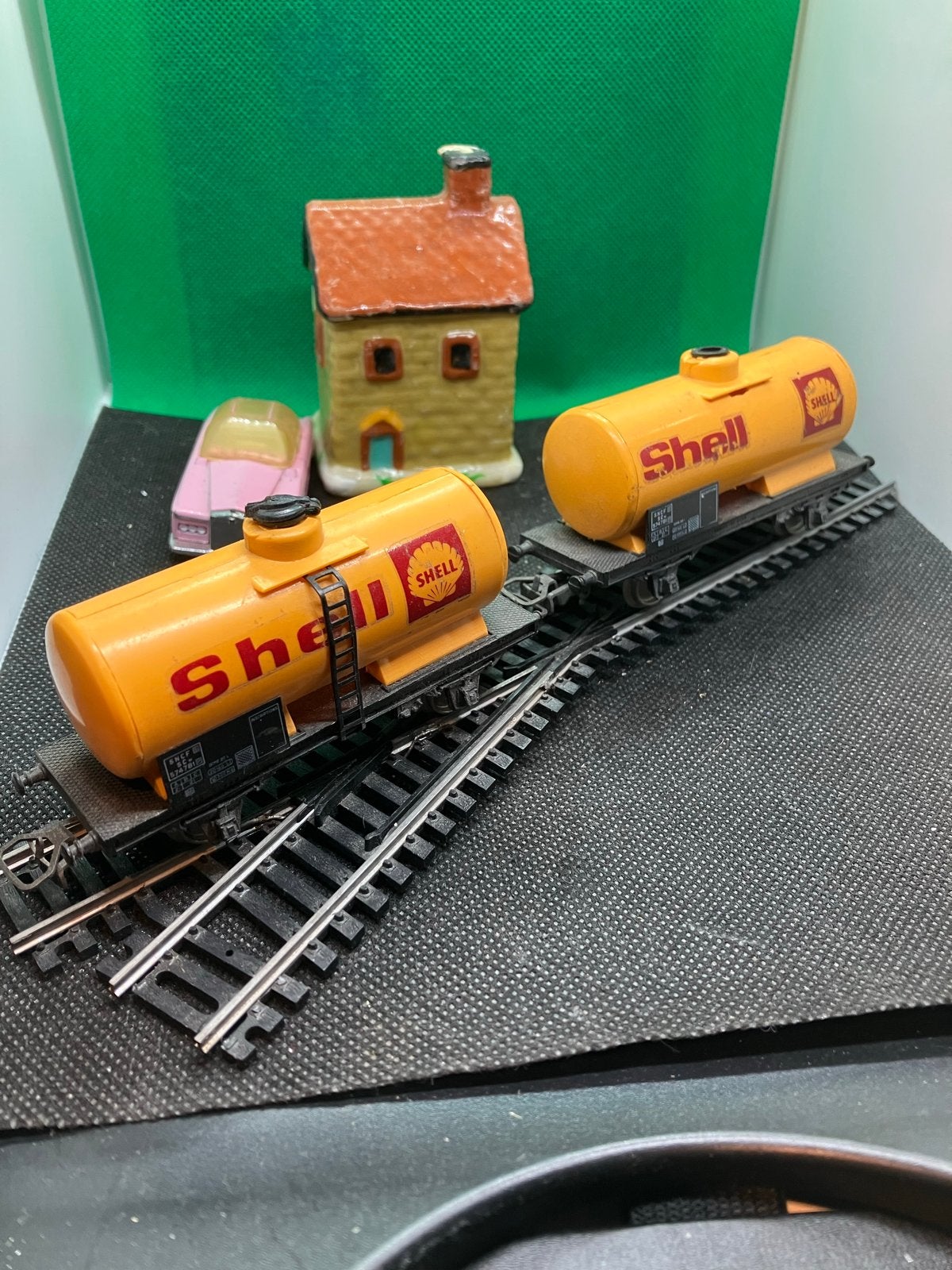 Jouef SNCF Shell ketelwagons H0, Gebruikt, Gelijkstroom, Jouef, Wagon