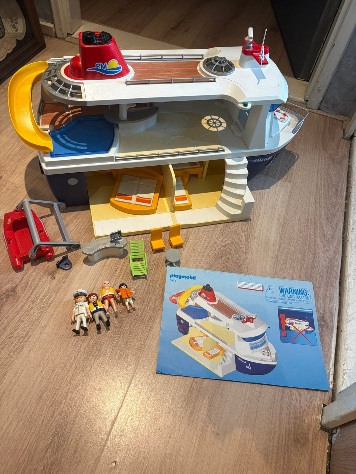 Playmobil Family Fun Cruiseschip 6978, Ophalen of Verzenden, Gebruikt, Complete set, Boot/Schip
