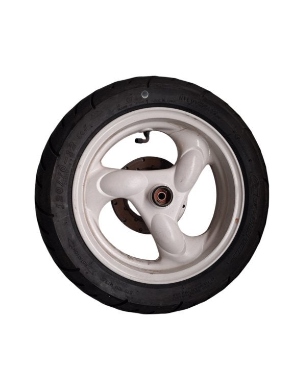 Voorband voorvelg remschijf origineel Kymco Agility 12 inch, Gebruikt, Kymco, Kymco, Ophalen of Verzenden