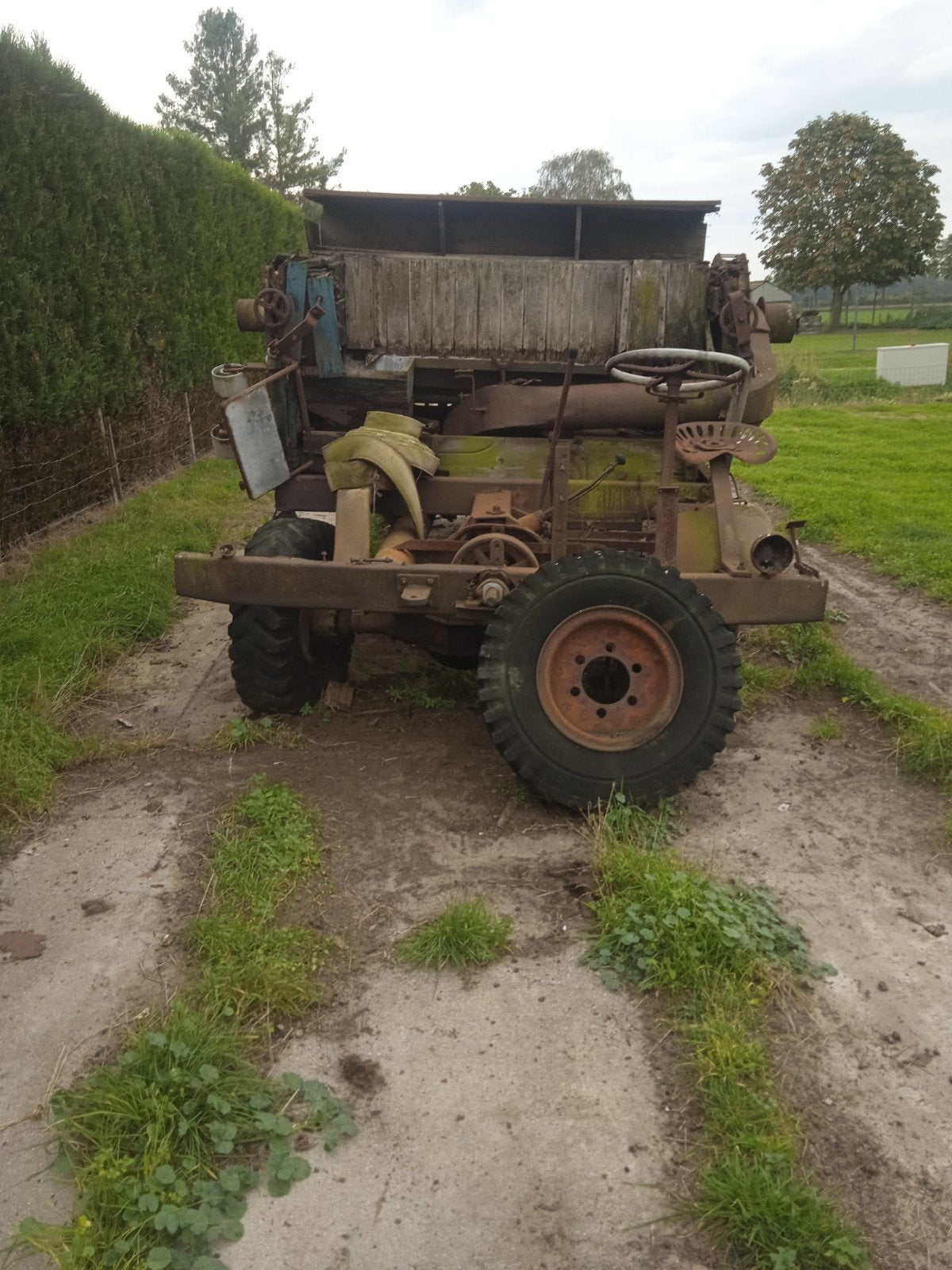 Oude landbouwmachine voor onderdelen of restauratie, Diversen, Ophalen of Verzenden