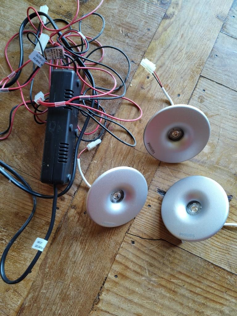 Led spotjes Philips compleet. Zeer lage inbouw, Ophalen of Verzenden